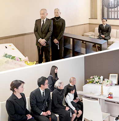 葬儀を行うイメージ
